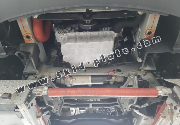 Steel skid plate for Mercedes Sprinter-RWD