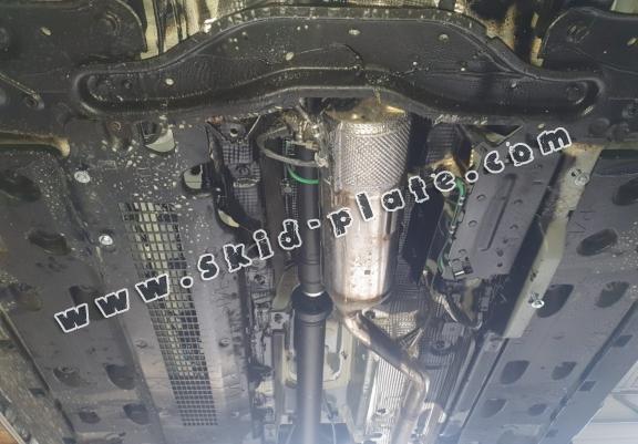 Steel DPF skid plate  for Dacia Duster