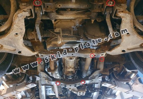 Steel skid plate for Fiat Fullback