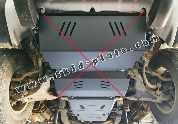 Steel gearbox  skid plate for Mitsubishi L 200