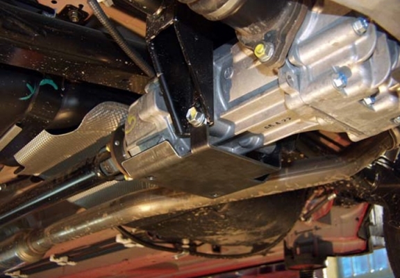 Aluminum diferential skid plate for Suzuki S-Cross