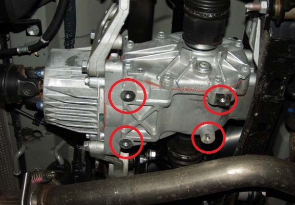 Steel differential skid plate for Toyota RAV 4