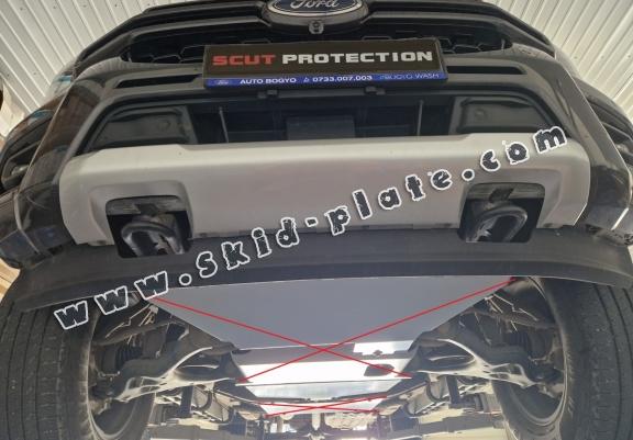 Steel automatic gearbox skid plate for Volkswagen Amarok 2 