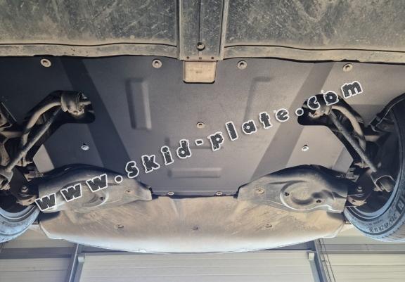 Rear electric motor skid plate for Tesla Model 3 AWD