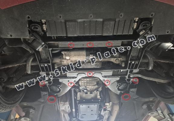 Steel skid plate for Alfa Romeo Giulia