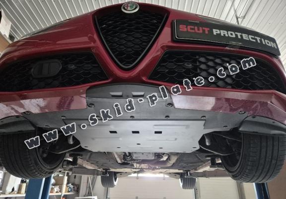 Steel skid plate for Alfa Romeo Giulia
