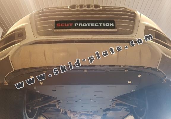 Steel skid plate for Audi Q7 