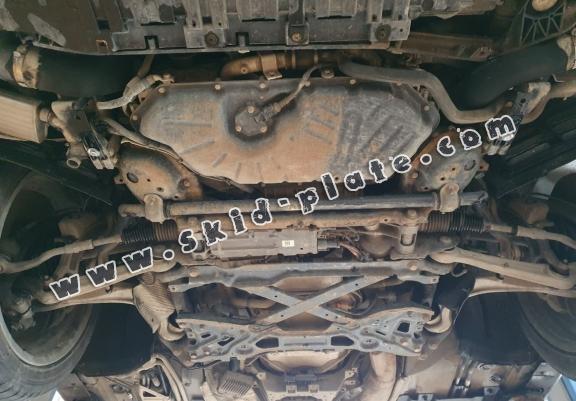 Steel skid plate for Audi A8