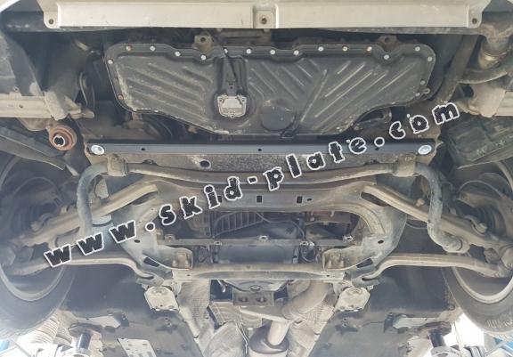 Steel skid plate for Audi A8