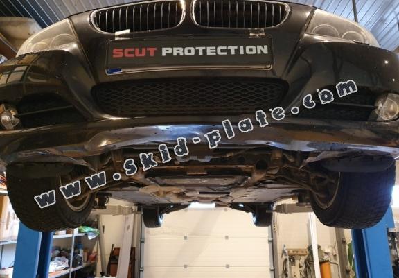 Steel radiator skid plate for BMW seria 3 - E90