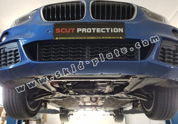 Steel skid plate for  BMW Seria 2 F45 / F46	
