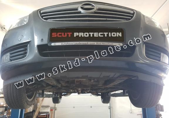 Steel skid plate for Opel Cascada