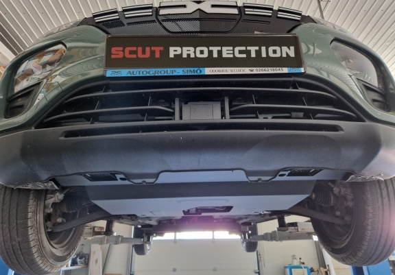 Steel skid plate for Dacia Spring