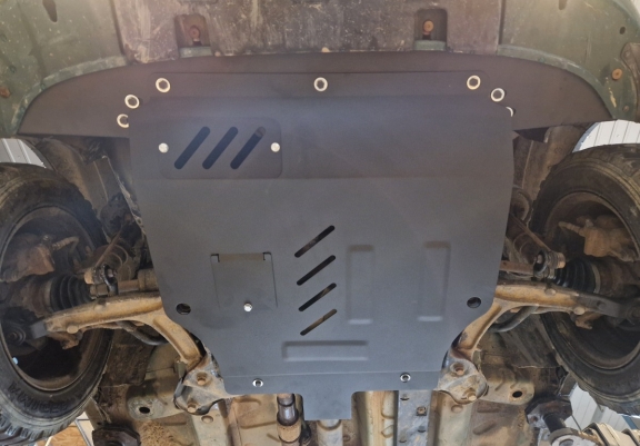Steel skid plate for Fiat Panda 4x4