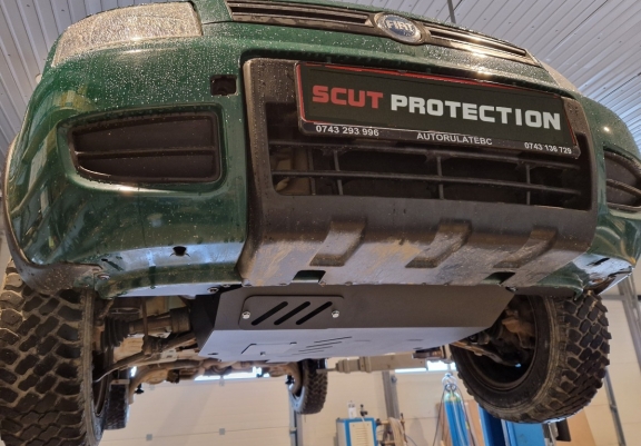 Steel skid plate for Fiat Panda 4x4