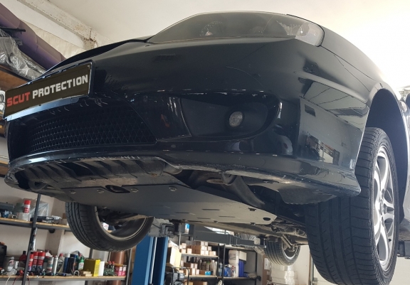 Steel skid plate for Hyundai Coupé Gk