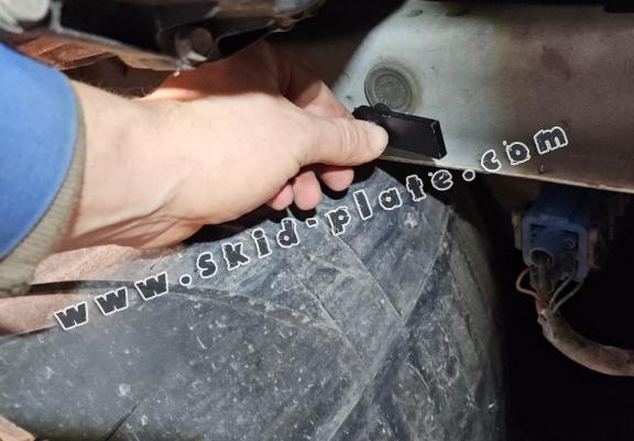 Steel skid plate for Kia Sportage