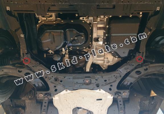 Steel skid plate for Mazda 3