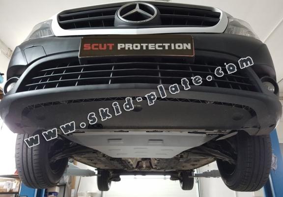 Steel skid plate for Mercedes Citan W415