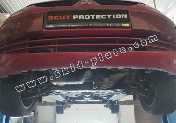 Steel skid plate for the protection of the engine and the gearbox for Smart ForFour petrol