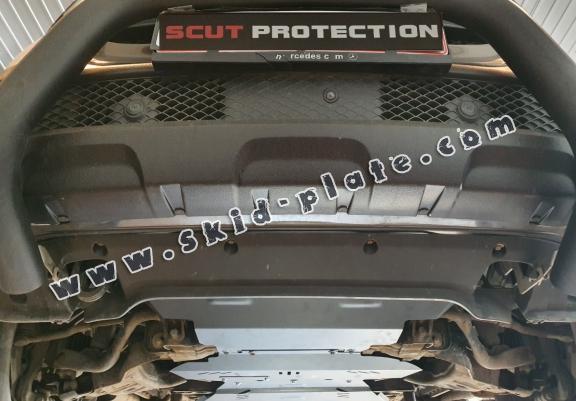 Steel skid plate for Mercedes X-Class W470