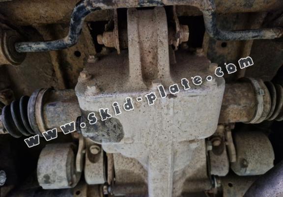 Steel differential skid plate for Fiat Panda 4x4