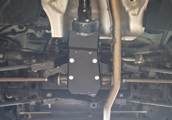 Steel diferential skid plate for Dacia Duster 4x4