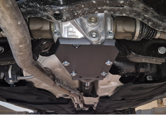 Steel diferential skid plate for Dacia Duster 4x4