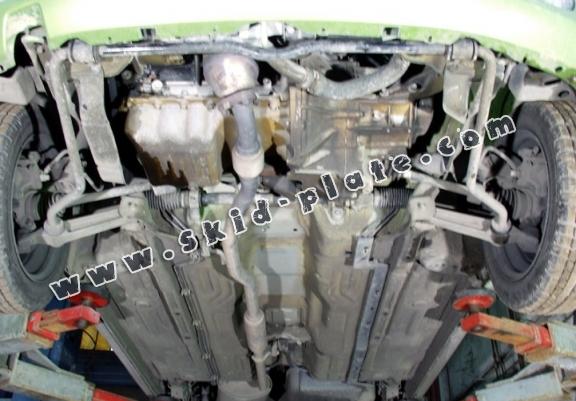 Steel skid plate for Opel Agila (H00)