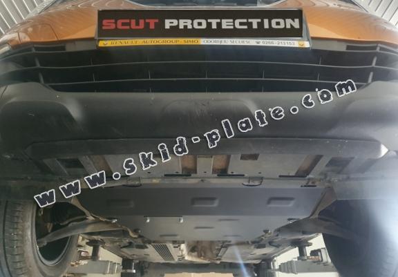 Steel skid plate for Renault Zoe