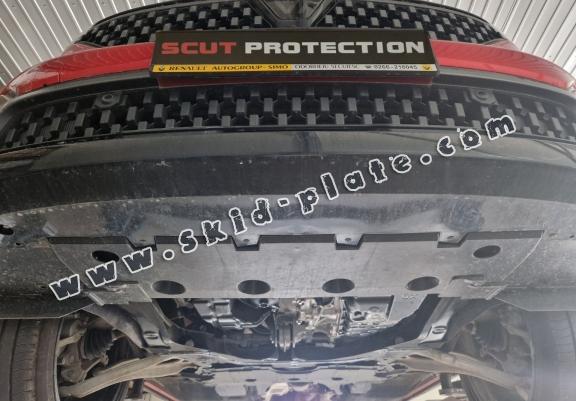 Steel skid plate for Renault Austral