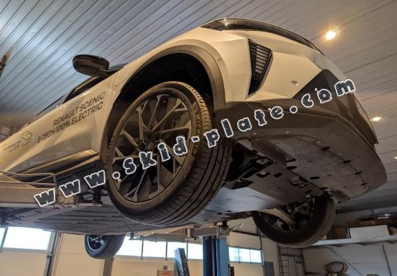 Steel skid plate for Renault Megane E-Tech