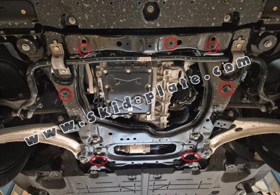 Steel skid plate for Renault Megane E-Tech