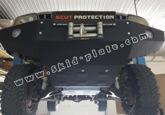 Steel skid plate for Toyota Land Cruiser J90 / J95