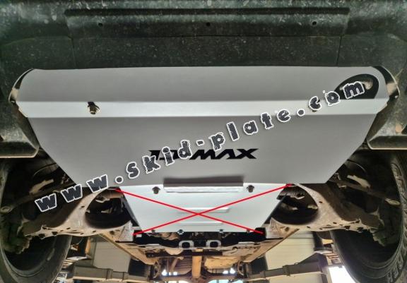 Steel radiator skid plate for Isuzu D-Max