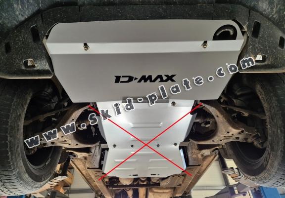Steel radiator skid plate for Isuzu D-Max