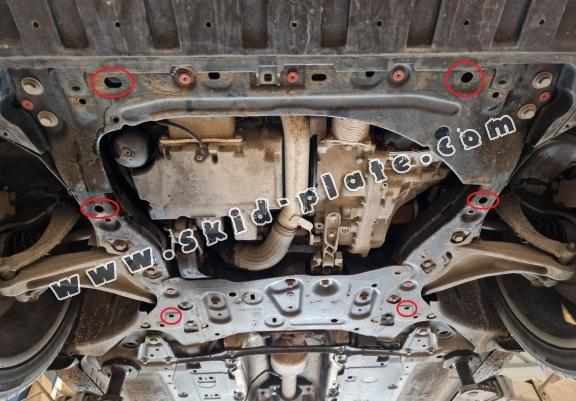 Steel skid plate for Volvo V90 Cross Country