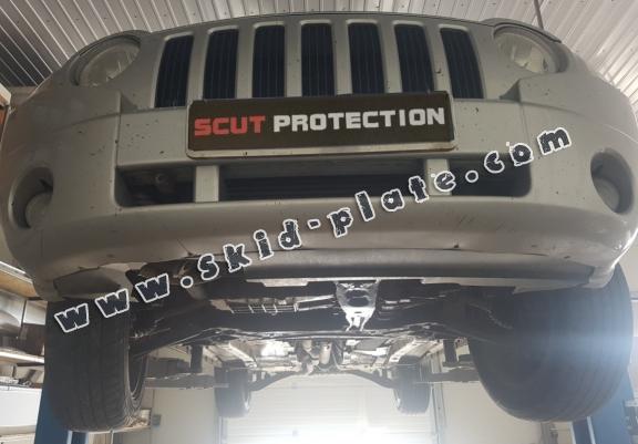 Steel skid plate for Jeep Compass