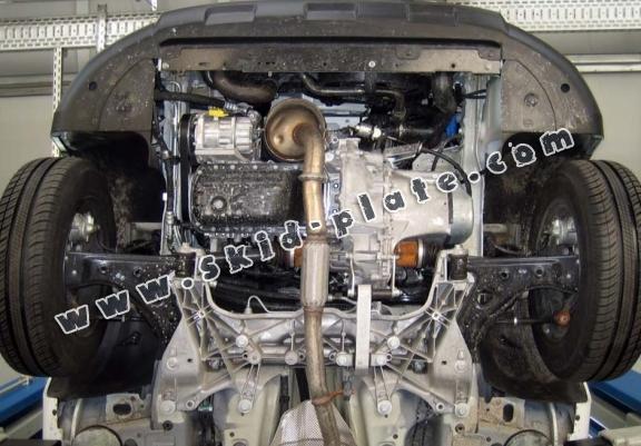 Steel skid plate for Fiat Fiorino