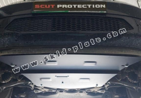 Steel skid plate for the protection of the engine and the gearbox for Skoda Citigo