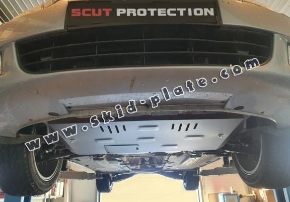 Steel skid plate for the protection of the engine and the gearbox for Seat Leon Mk2