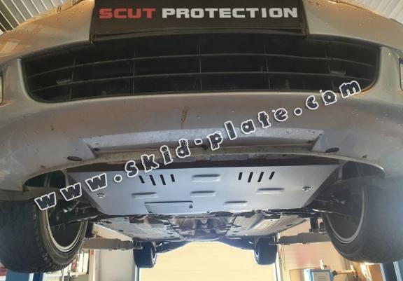 Steel skid plate for VW Golf 6