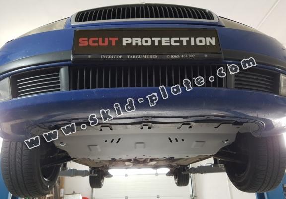 Steel skid plate for Audi A2