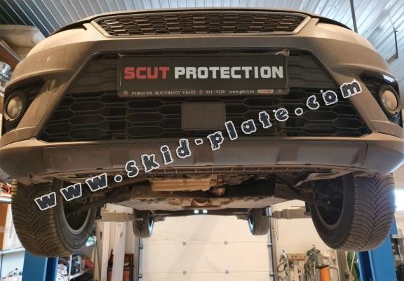 Steel skid plate for Skoda Scala