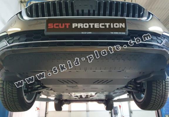 Steel skid plate for VW Golf  8