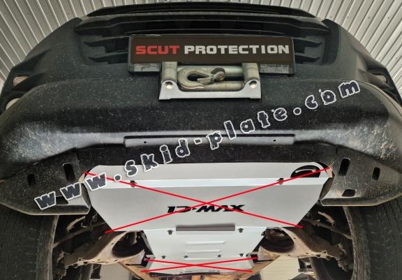 Steel skid plate for Isuzu D-Max