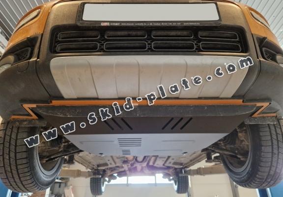 Steel skid plate for Fiat Panda 4x2