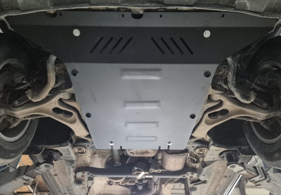 Steel skid plate for VW Touareg 7P