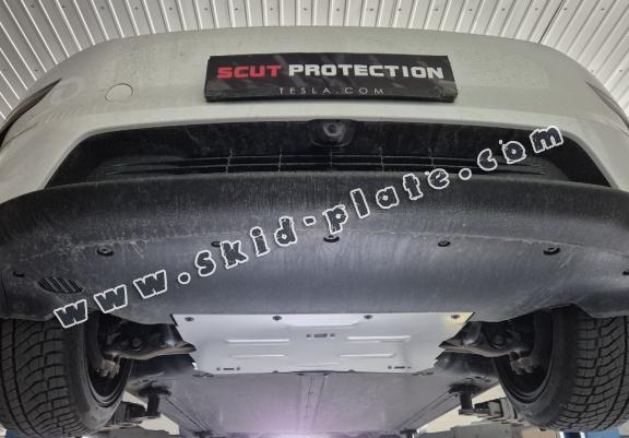 Front electric aluminum motor plate for Tesla Model 3 AWD
