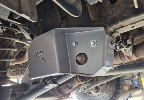 Aluminium Rear Trailing Arm Sensor Skid Plate Ford Ranger Raptor